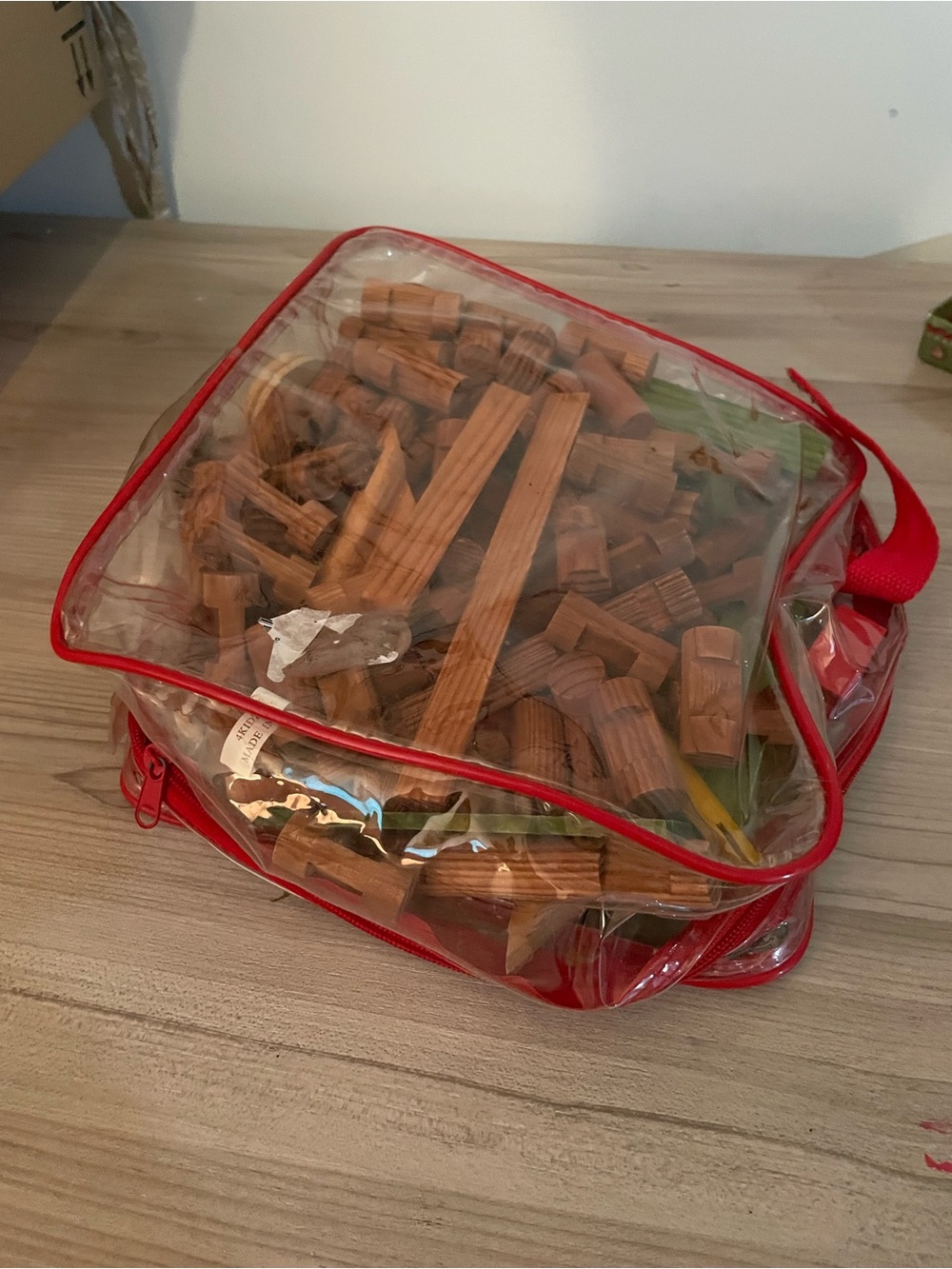 Lincoln log building blocks set 🪵